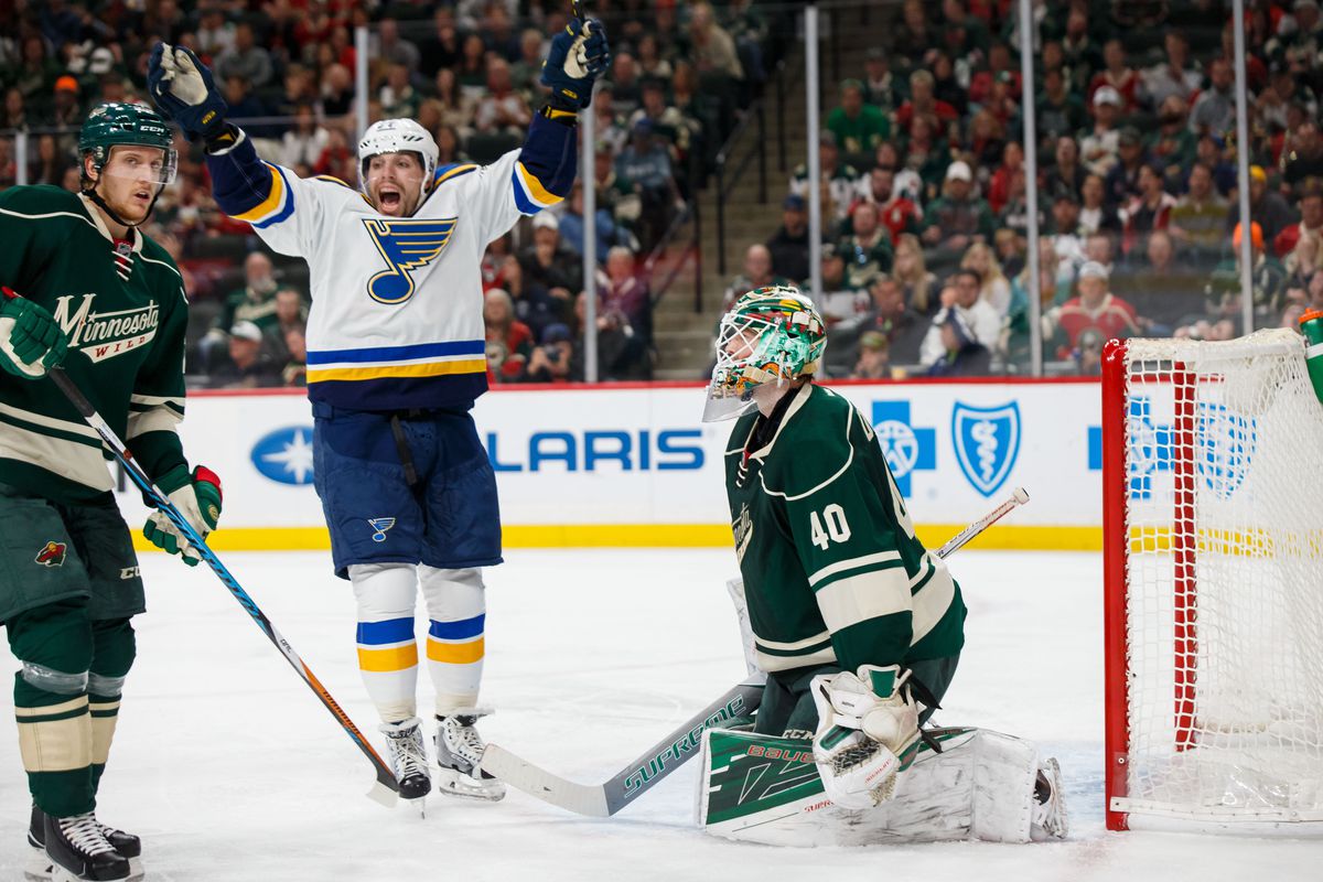 NHL: Stanley Cup Playoffs-St. Louis Blues at Minnesota Wild
