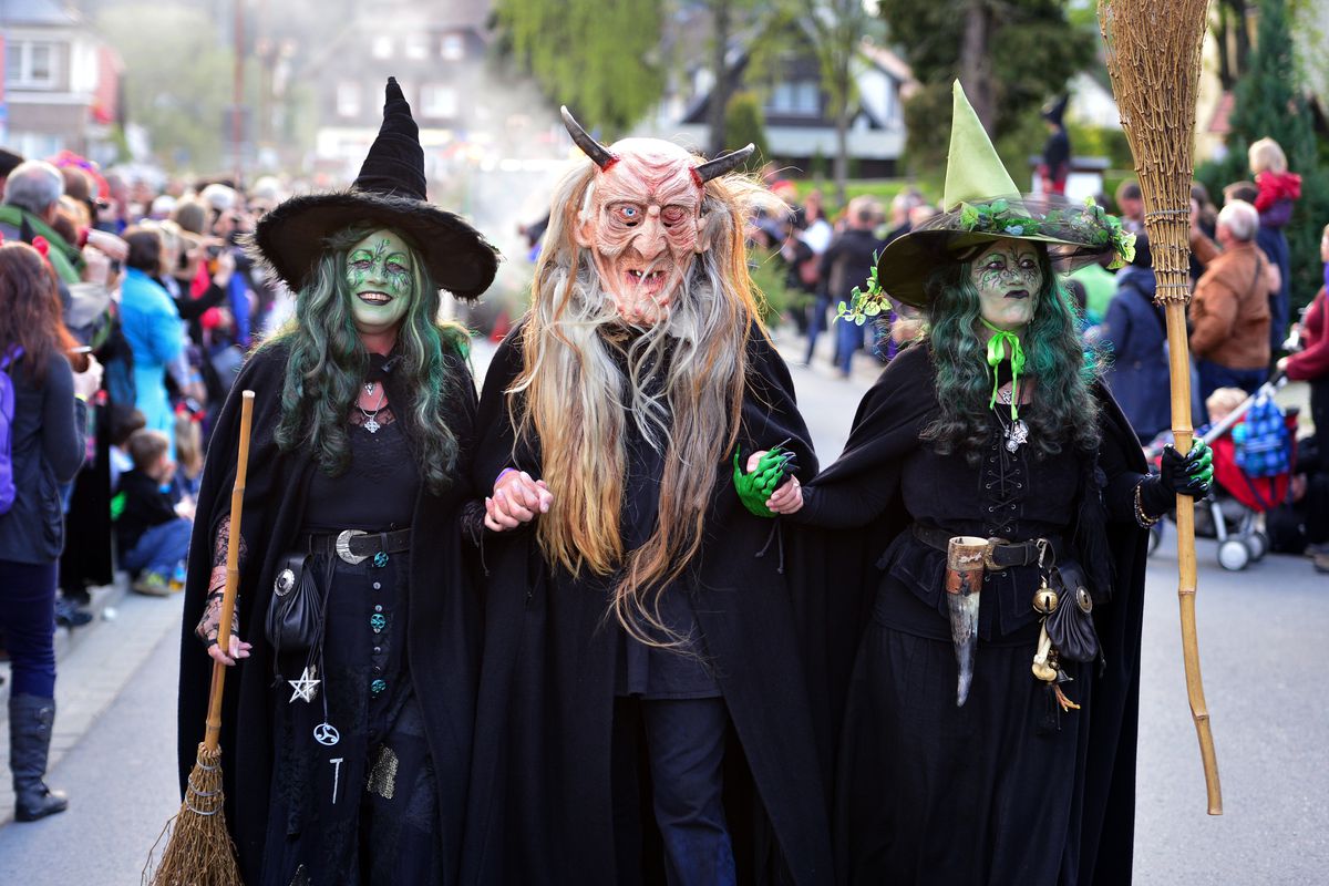 Harz Region, Known For Witches, Celebrates Walpurgis Night