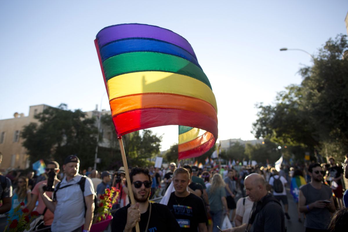 Israelis Take Part In The Annual Jerusalem Gay Parade