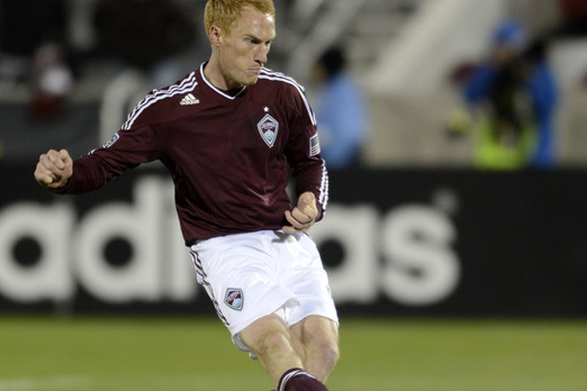 In a career mode sim of FIFA 12, Colorado Rapids midfielder Jeff Larentowicz is the subject of numerous transfer bids from rival teams. 