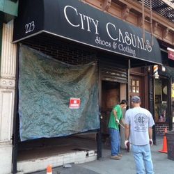 Seven Bar in former City Casuals space via <a href="http://www.heresparkslope.com/home/2012/9/18/bar-construction-finally-underway-in-city-casuals-space.html">Here's Park Slope</a>.
