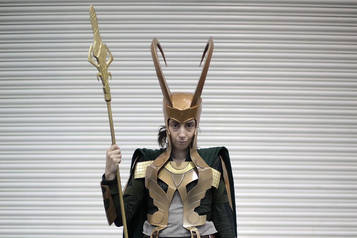 Loki does not look amused, y'all.