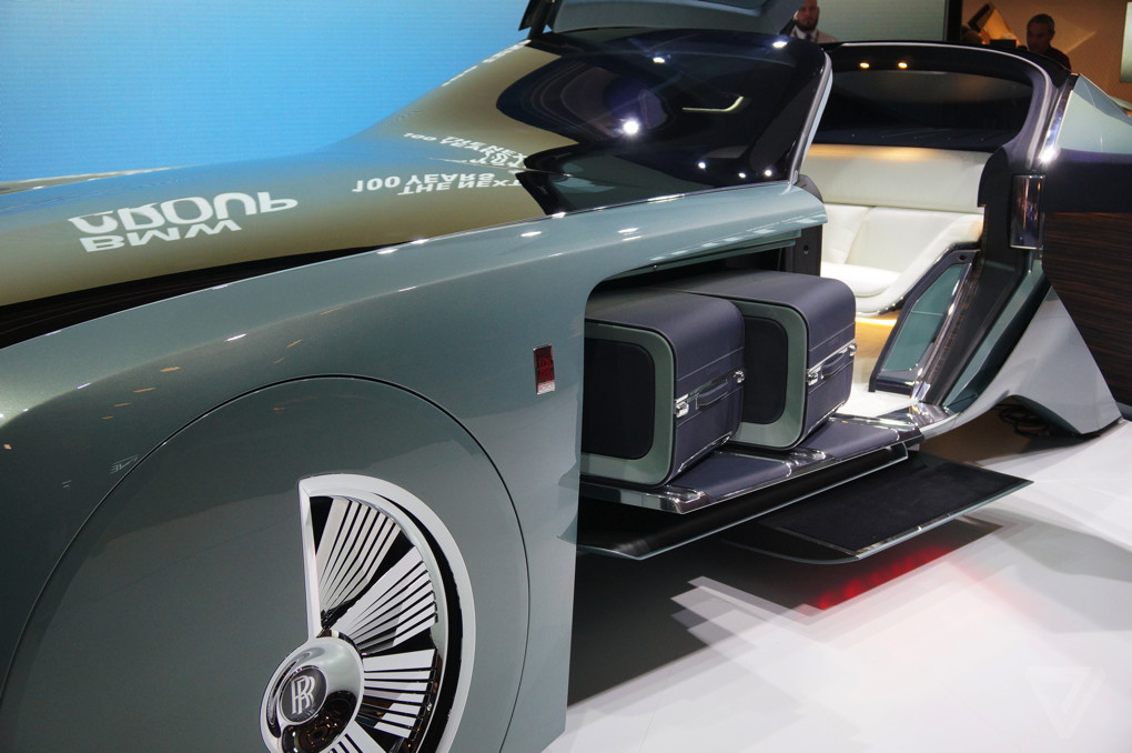 Rolls-Royce Vision 100 concept car photos