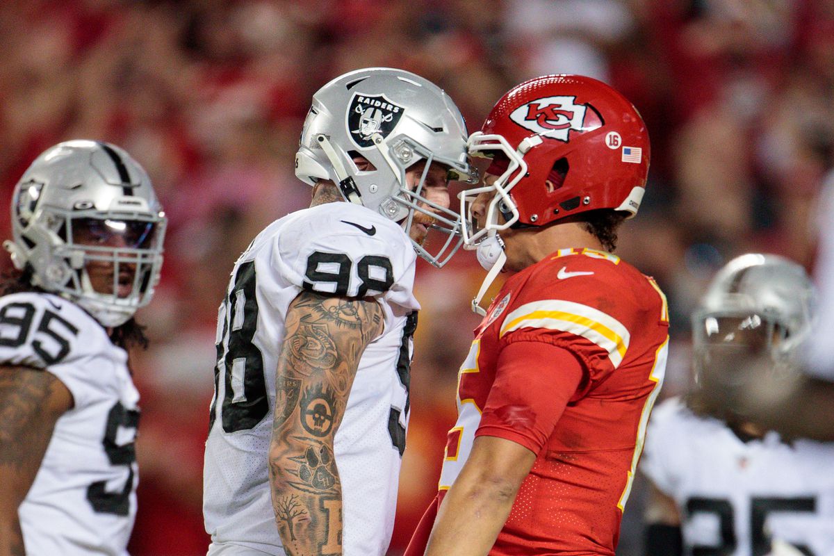 NFL: OCT 10 Raiders at Chiefs