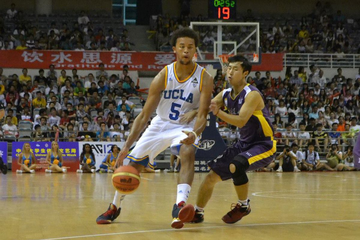 Shanghai in "SlowMo" . Will Anderson be the answer to UCLA point guard woes and for how long?