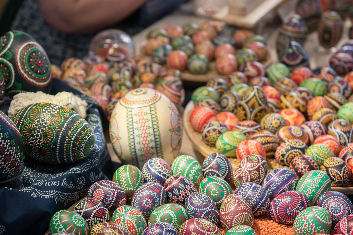 Sorbian Minority Holds Annual Easter Egg Market