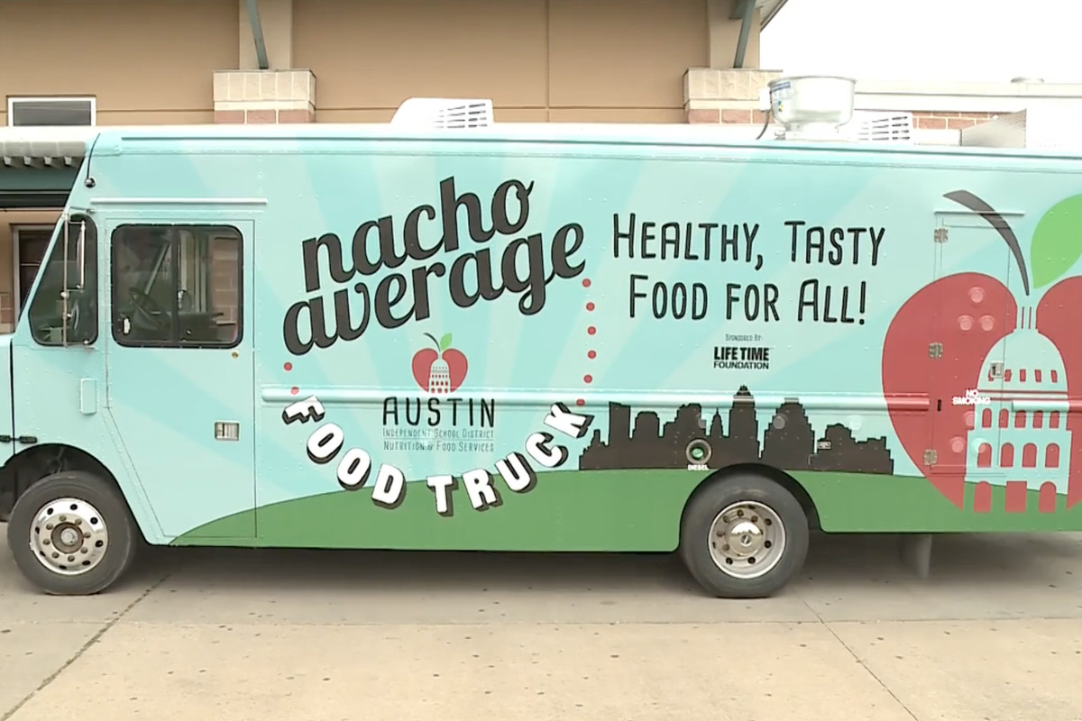 Austin Independent School District’s Nacho Average food truck