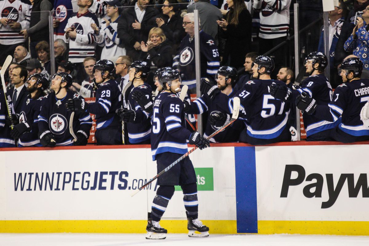 NHL: Columbus Blue Jackets at Winnipeg Jets