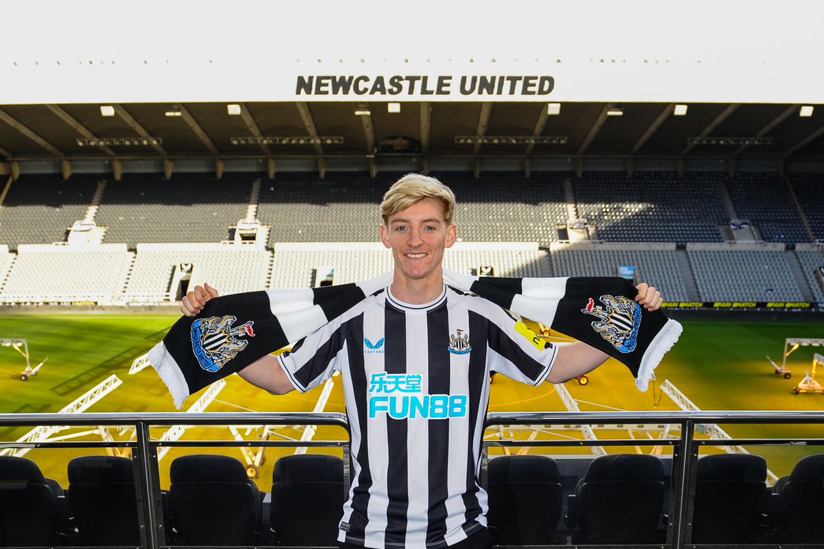 Newcastle United Unveil New Signing Anthony Gordon