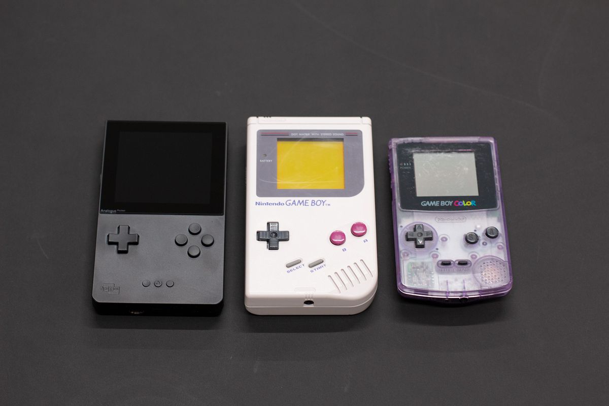 The Analogue Pocket, Game Boy, and Game Boy Color