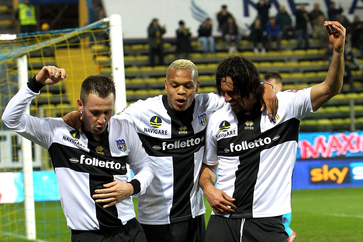 Cassano (and other morons) celebrating scoring against us. Photo