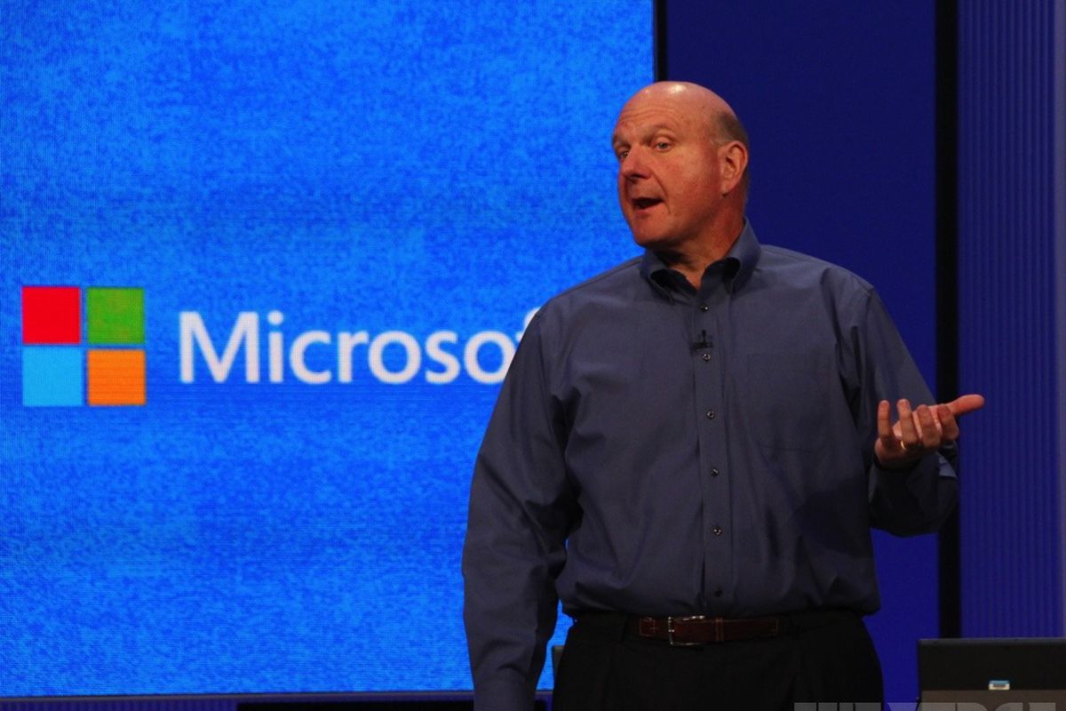 Microsoft CEO Steve Ballmer stock 1020