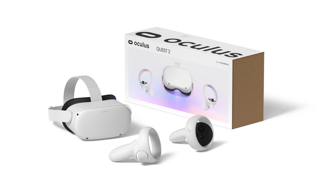 Photo of Oculus Quest VR hardware and box