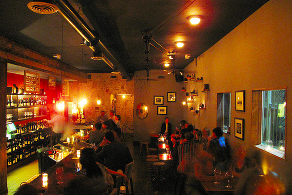 Covell wine bar in East Hollywood, California.