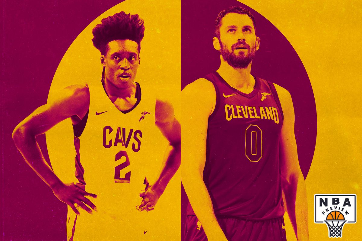 Collin Sexton and Kevin Love