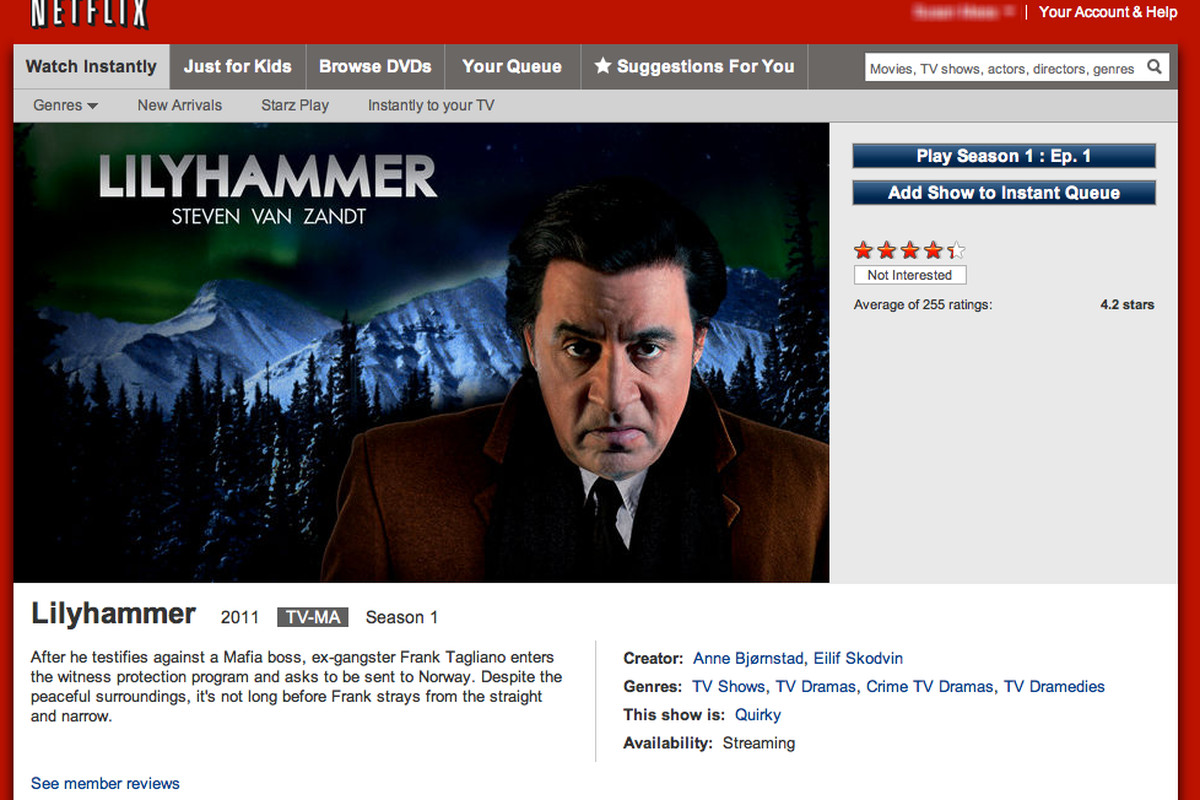 Lilyhammer Netflix