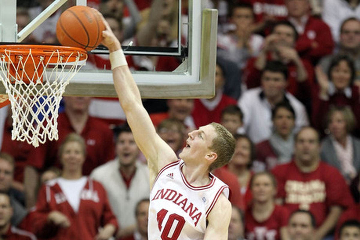 Cody Zeller is one of the wild cards in tonight's draft. Projections have him going anywhere from fifth to 12th. 