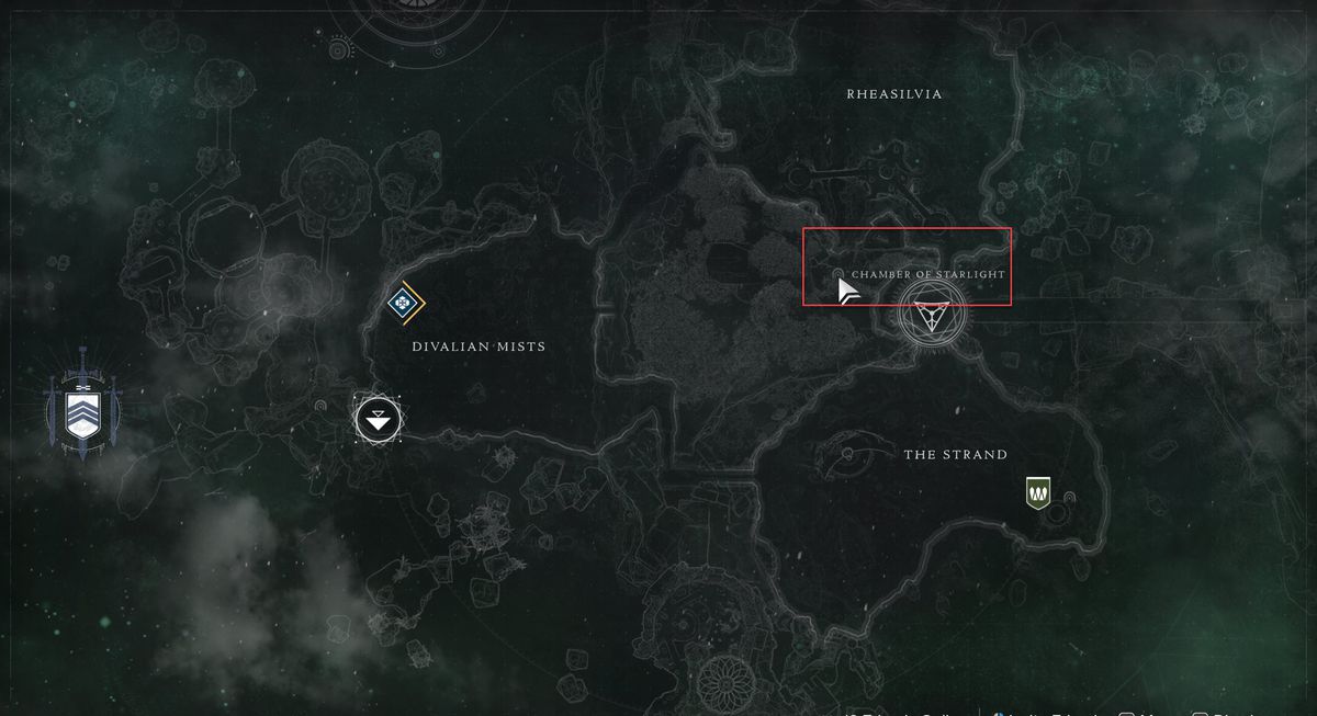 Image of Chamber of Starlight on map