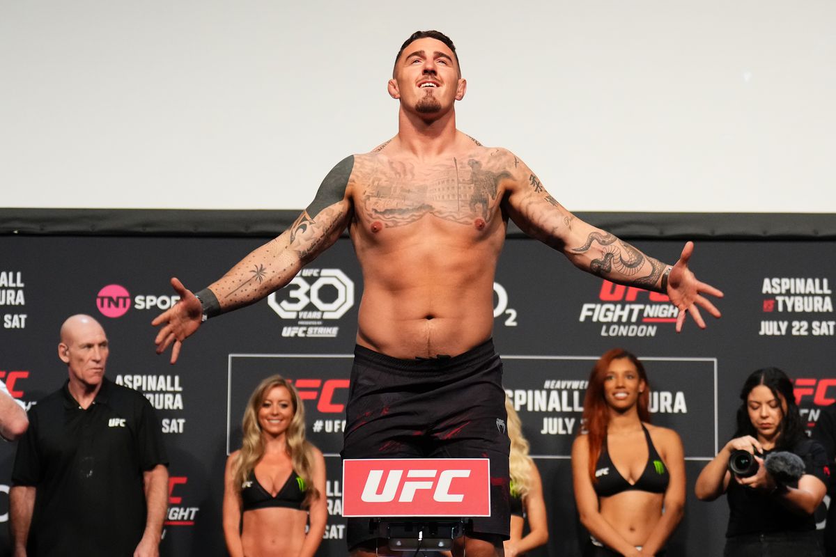 UFC Fight Night: Aspinall v Tybura Weigh-in