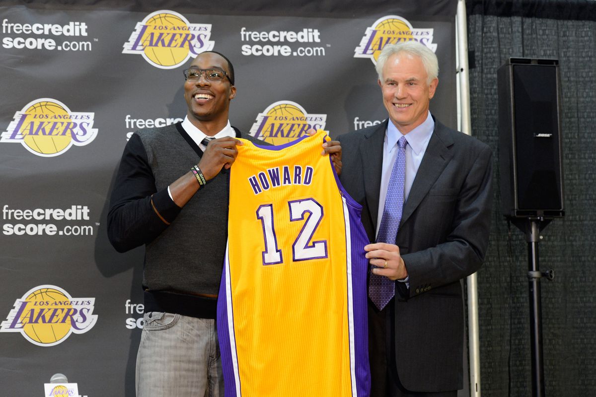 Los Angeles Lakers Introduce Dwight Howard