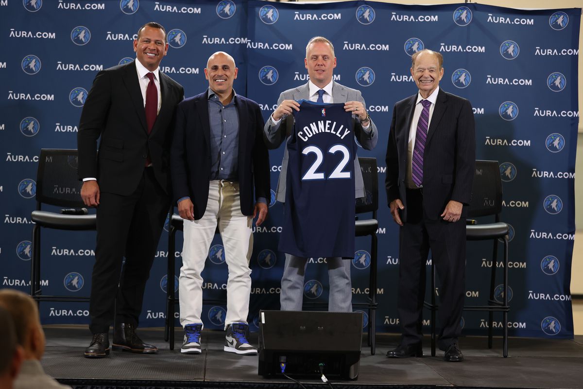 Tim Connelly Minnesota Timberwolves Predident of Basketball Operations Introductory Press Conference