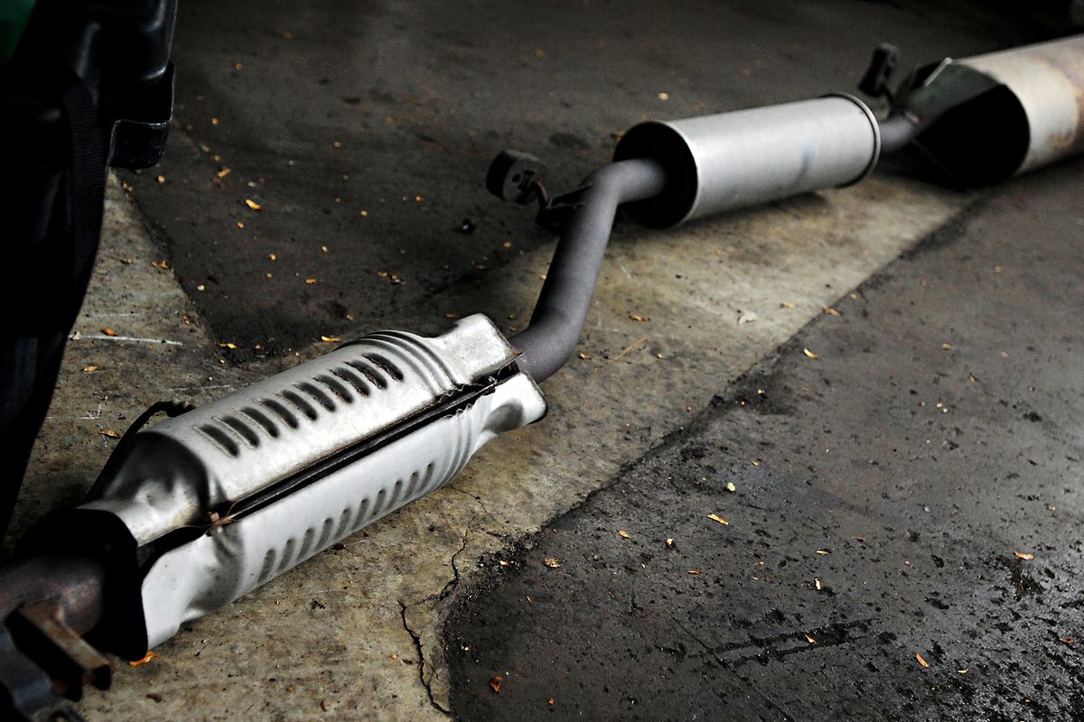 Thieves are stealing catalytic converters from cars and selling them for the valuable metals inside.