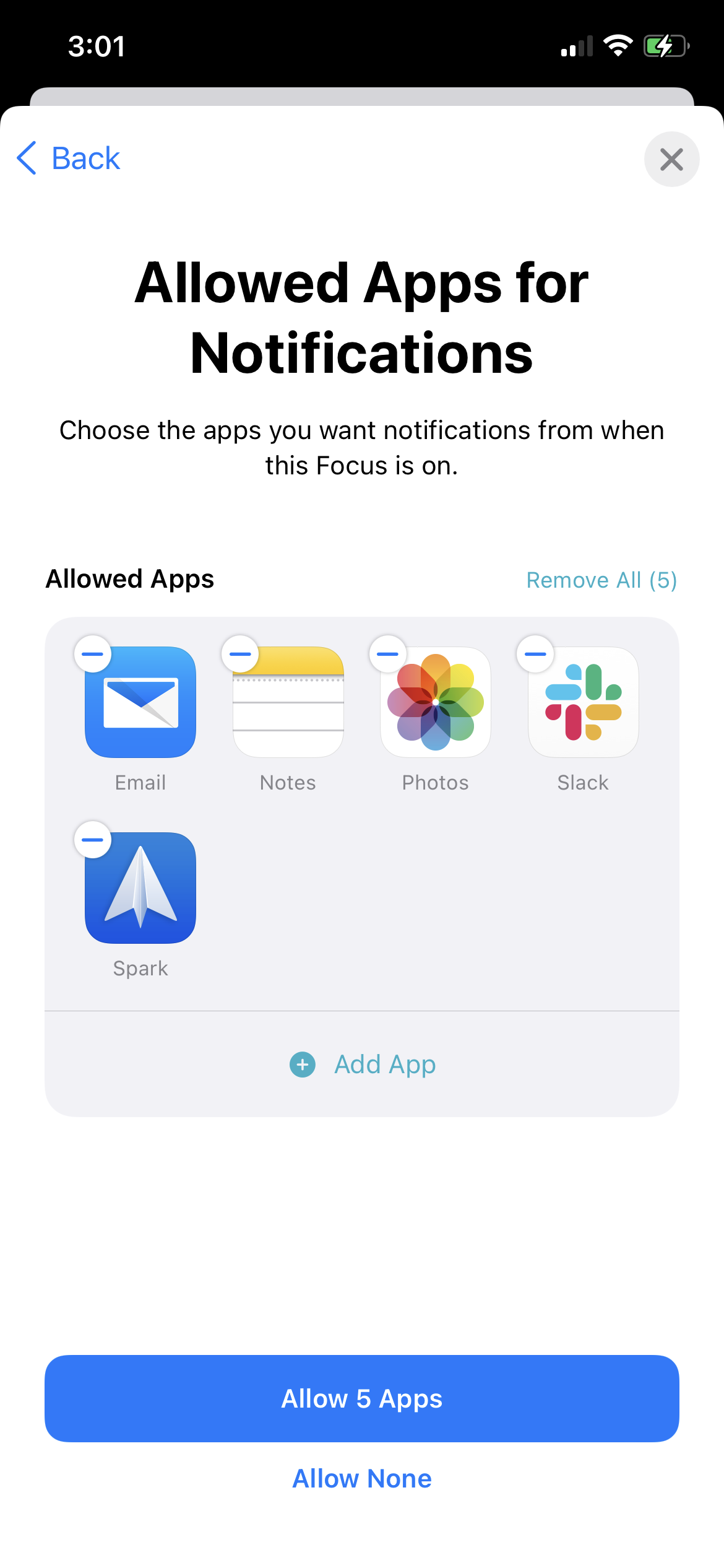 What is Focus modes and How to use it for notifications in iOS