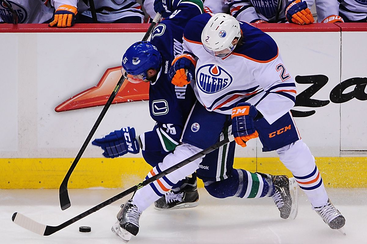 Jeff Petry is sixth among Oiler defencemen in TOI through two games.  What?