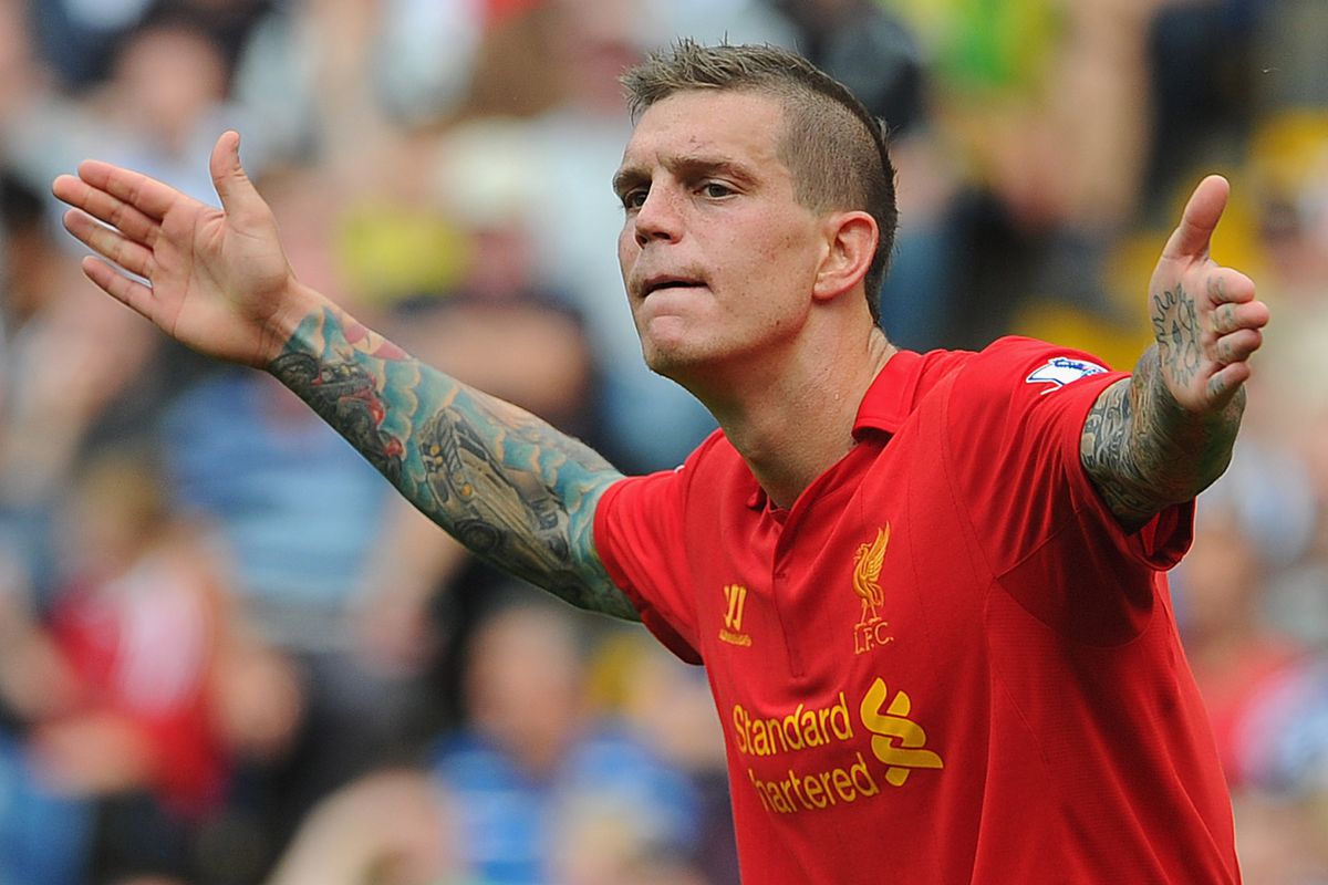 Agger has got at least six new hand tattoos since this photo was taken. The lack of recent photos in our database shows how little he's playing.