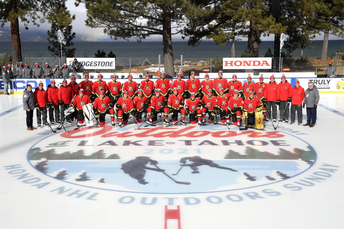 NHL Outdoors At Lake Tahoe - Practice Sessions