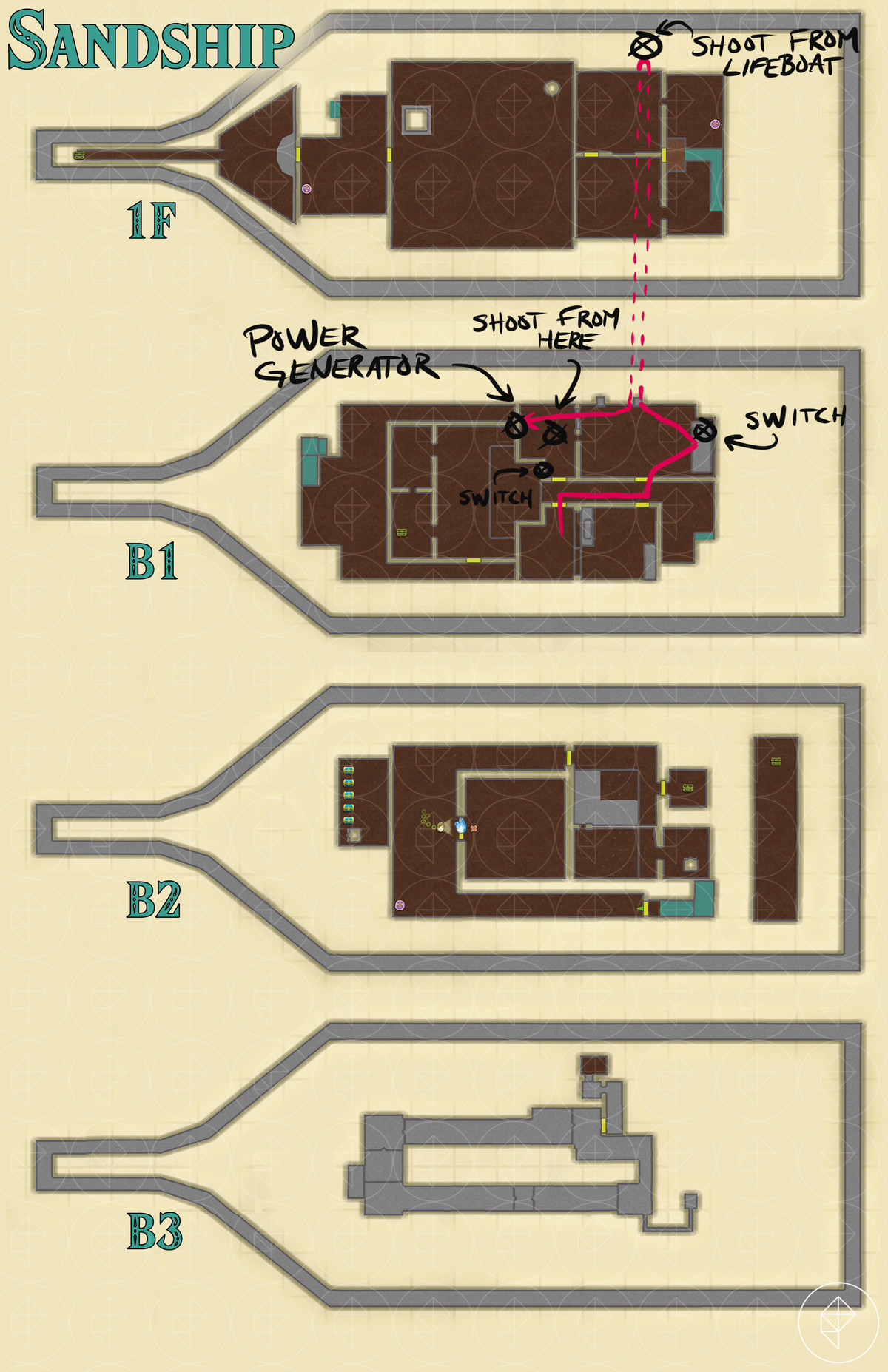 Sandship dungeon walkthrough – Zelda: Skyward Sword HD guide