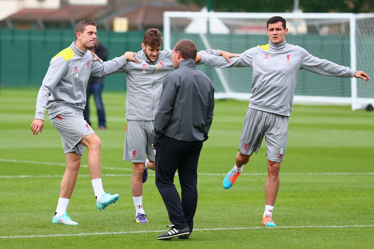 This new interpretive dance training of Brendan's was getting a lukewarm reception. Hendo's efforts were particularly lamentable.