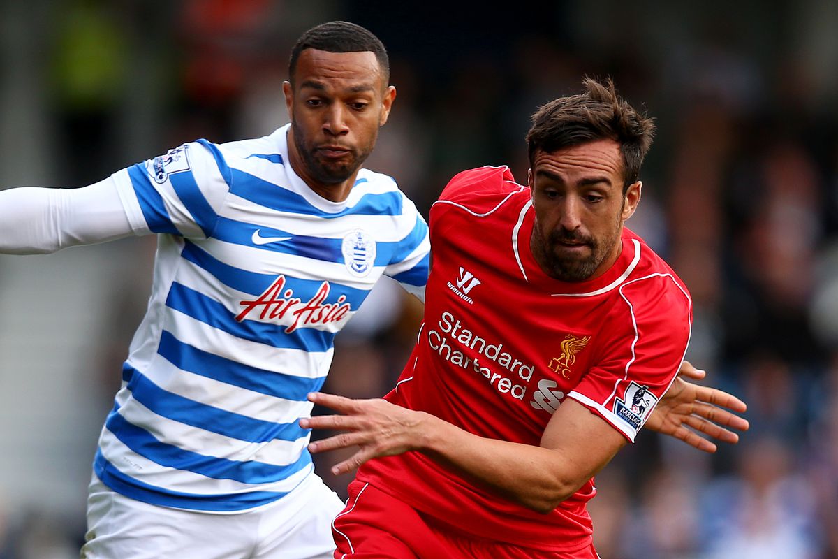 There is photographic proof that Jose Enrique played in a match this season. Huh.