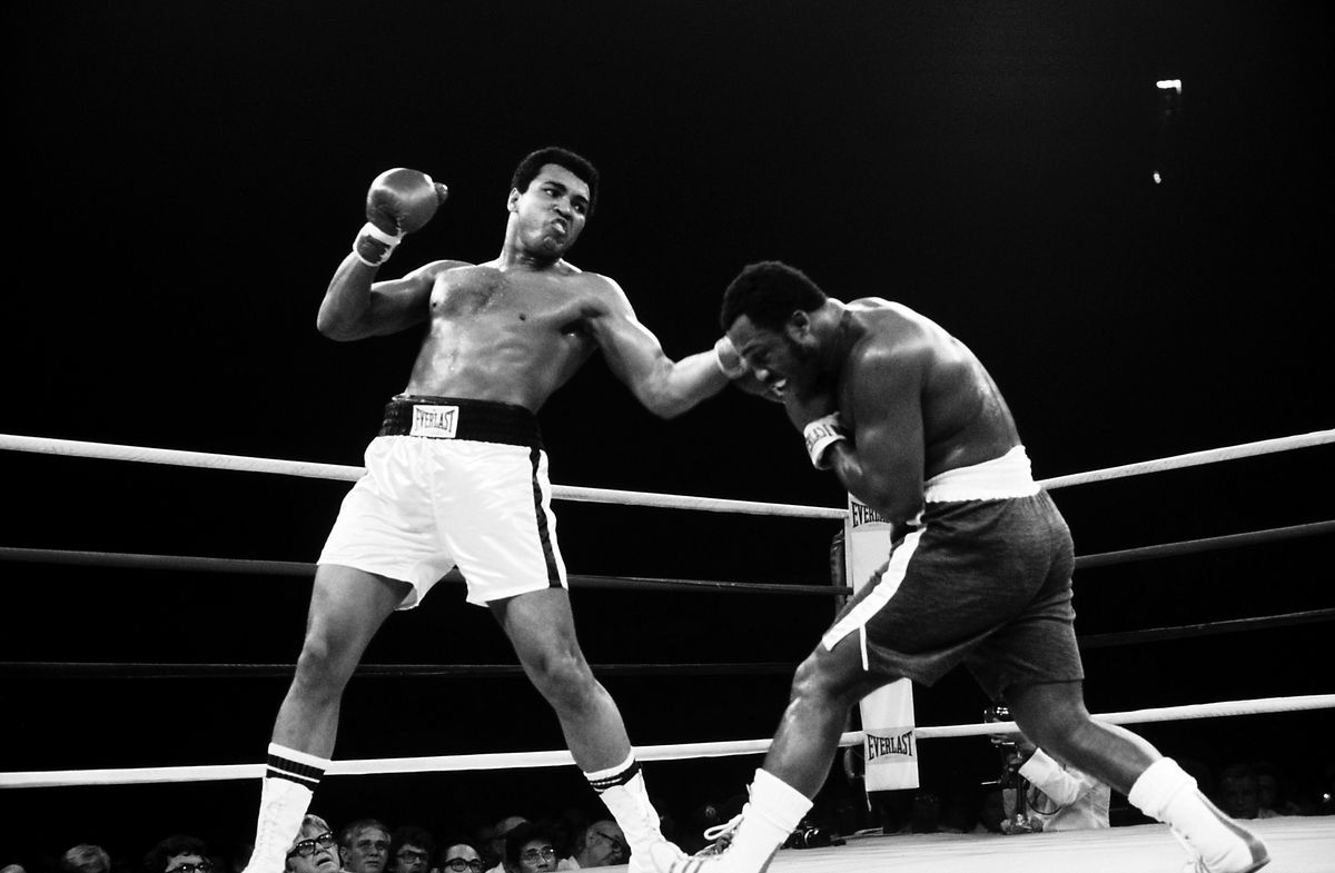 Muhammad Ali And Joe Frazier The Thrilla in Manila