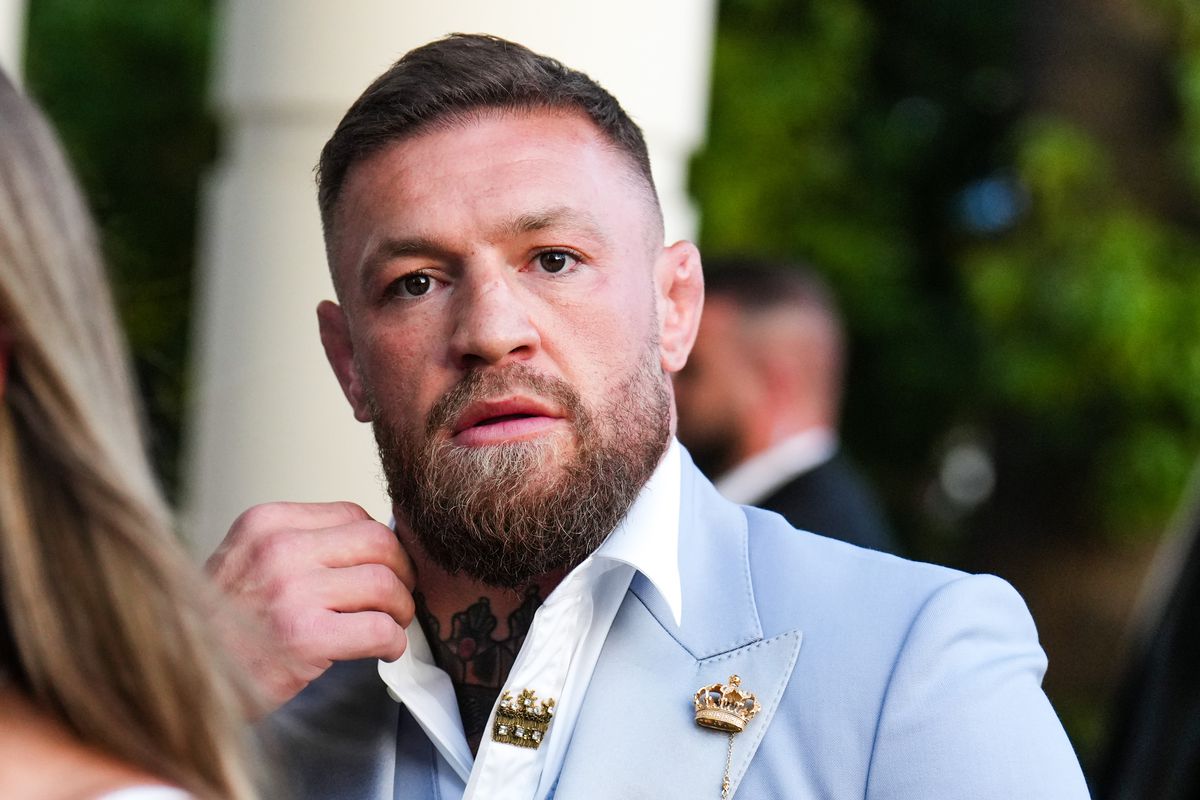 Conor McGregor in Cannes, France.