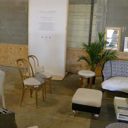 Local upholstery shop <a href="http://www.thirdandgrace.com">Third and Grace.</a>