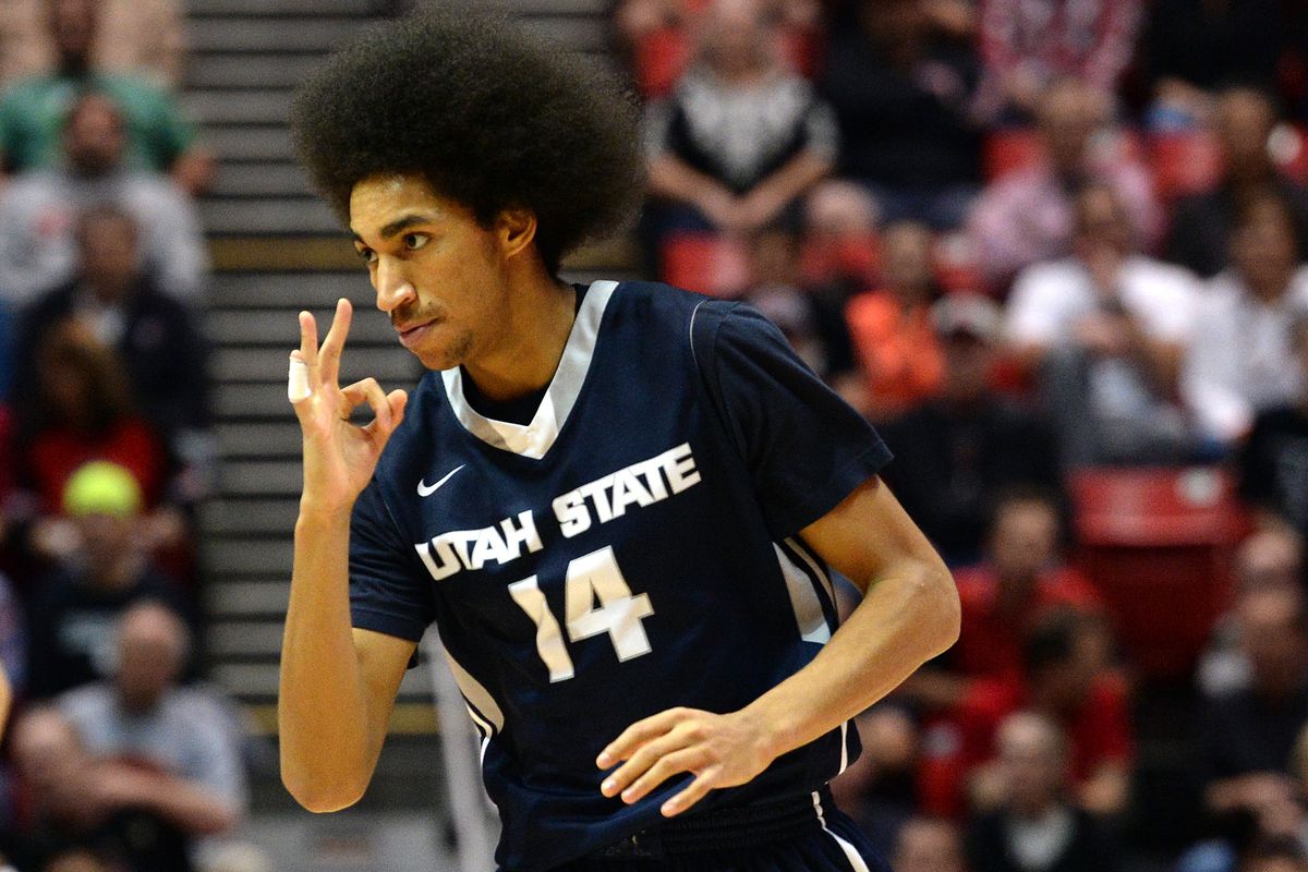 NCAA Basketball: Utah State at San Diego State