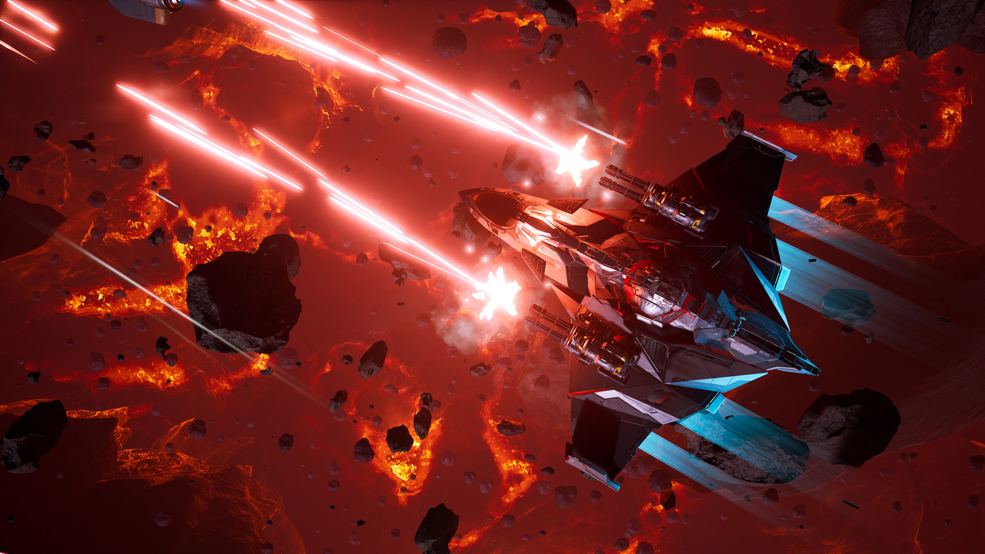 Chorus is a high-concept, AAA-quality space shooter about a living ship -  Polygon