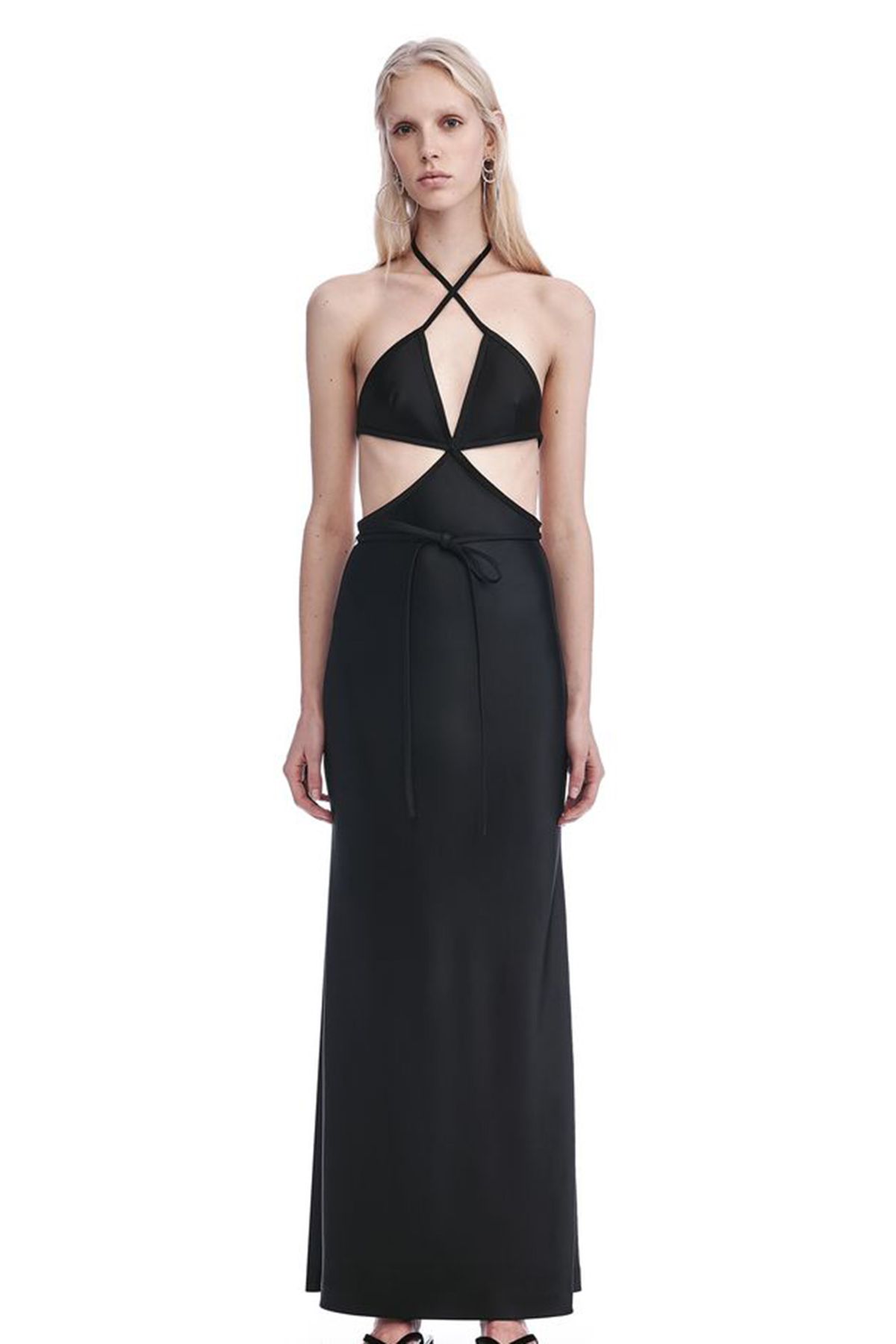 Alexander Wang Full-Length Bikini Column Gown, $995