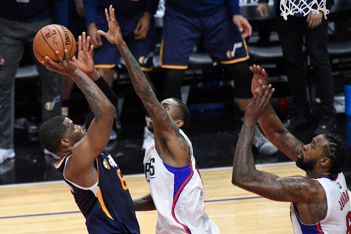 NBA: Playoffs-Utah Jazz at Los Angeles Clippers