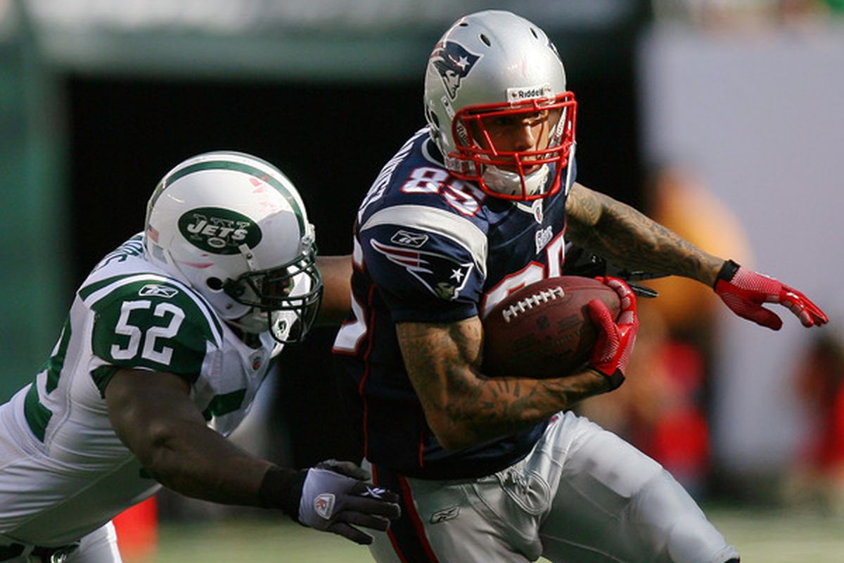 Aaron Hernandez checked in as the number two rookie in our rookie/sophomore power rankings.