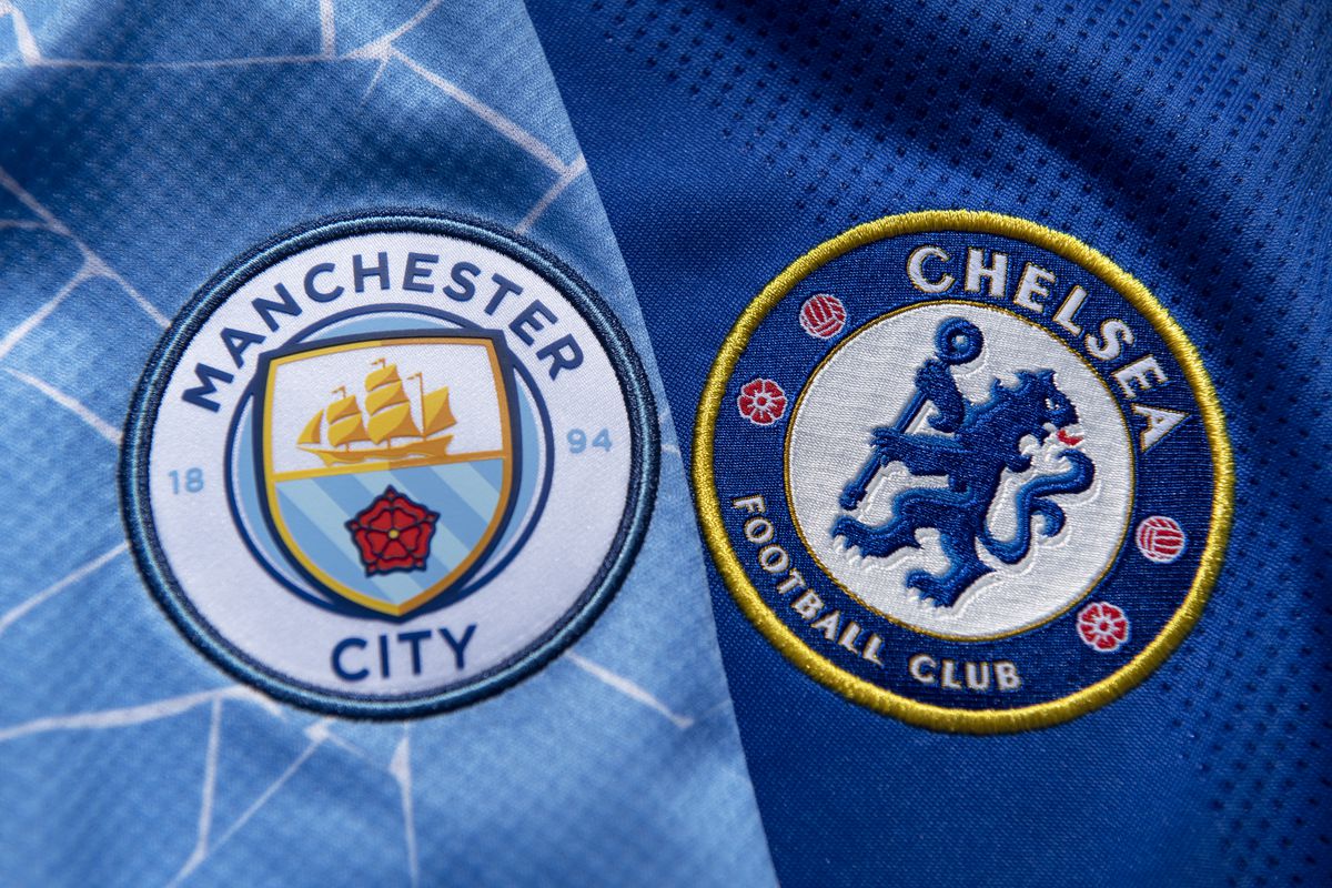 The Chelsea and Manchester City Home Shirts