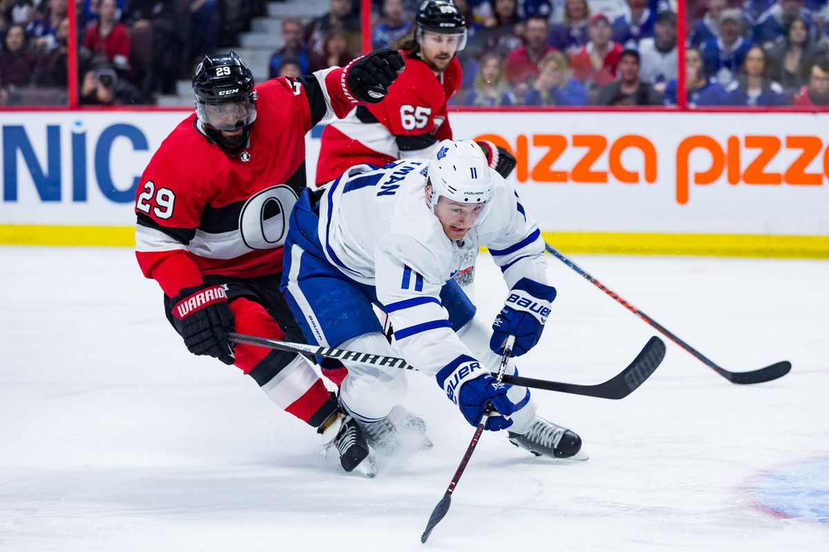 NHL: JAN 20 Maple Leafs at Senators