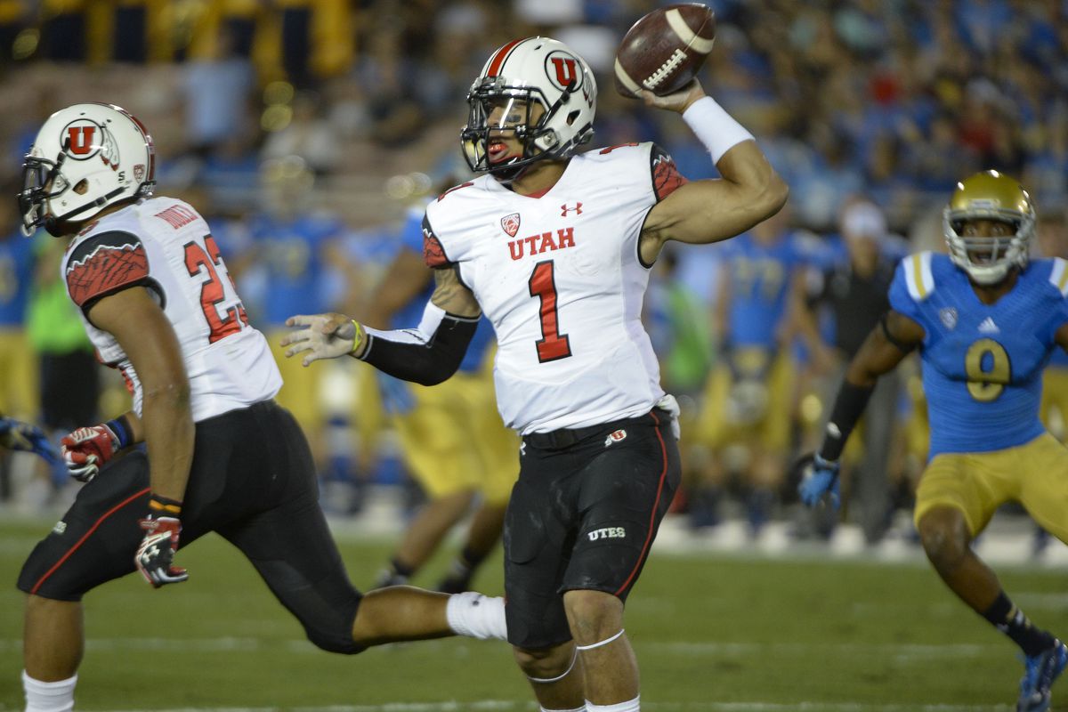 Utah quarterback Kendal Thompson is listed as the co-starter heading into the Utes' big game in Corvallis, Ore.