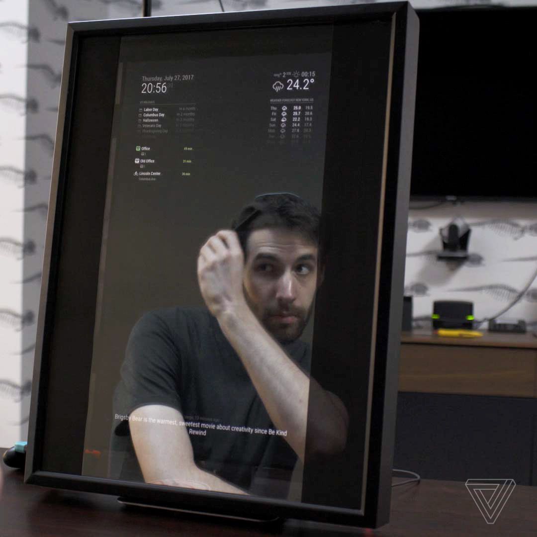 Building Your Own Smart Mirror Is Surprisingly Easy The Verge