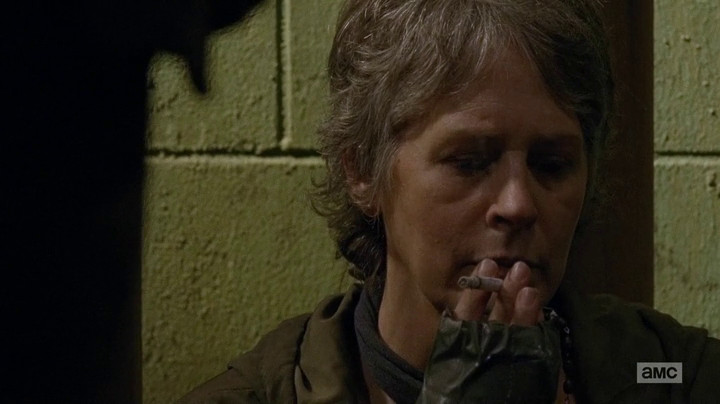 Carol on The Walking Dead