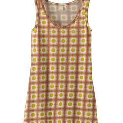 Orla Kiely Graphic Sleeveless T-Shirt in Brown, $20.