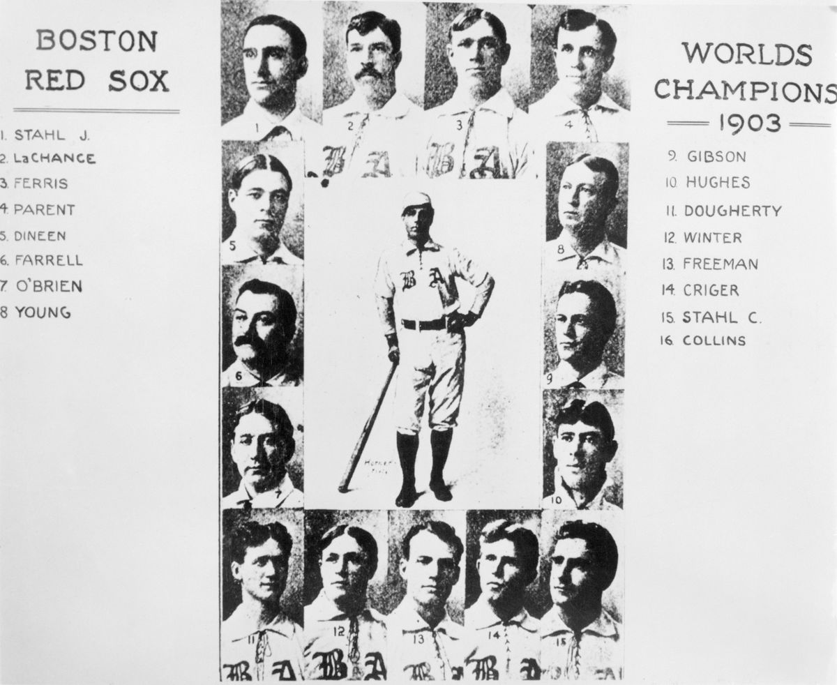 1903 World Series Champions, the Boston Pilgrims