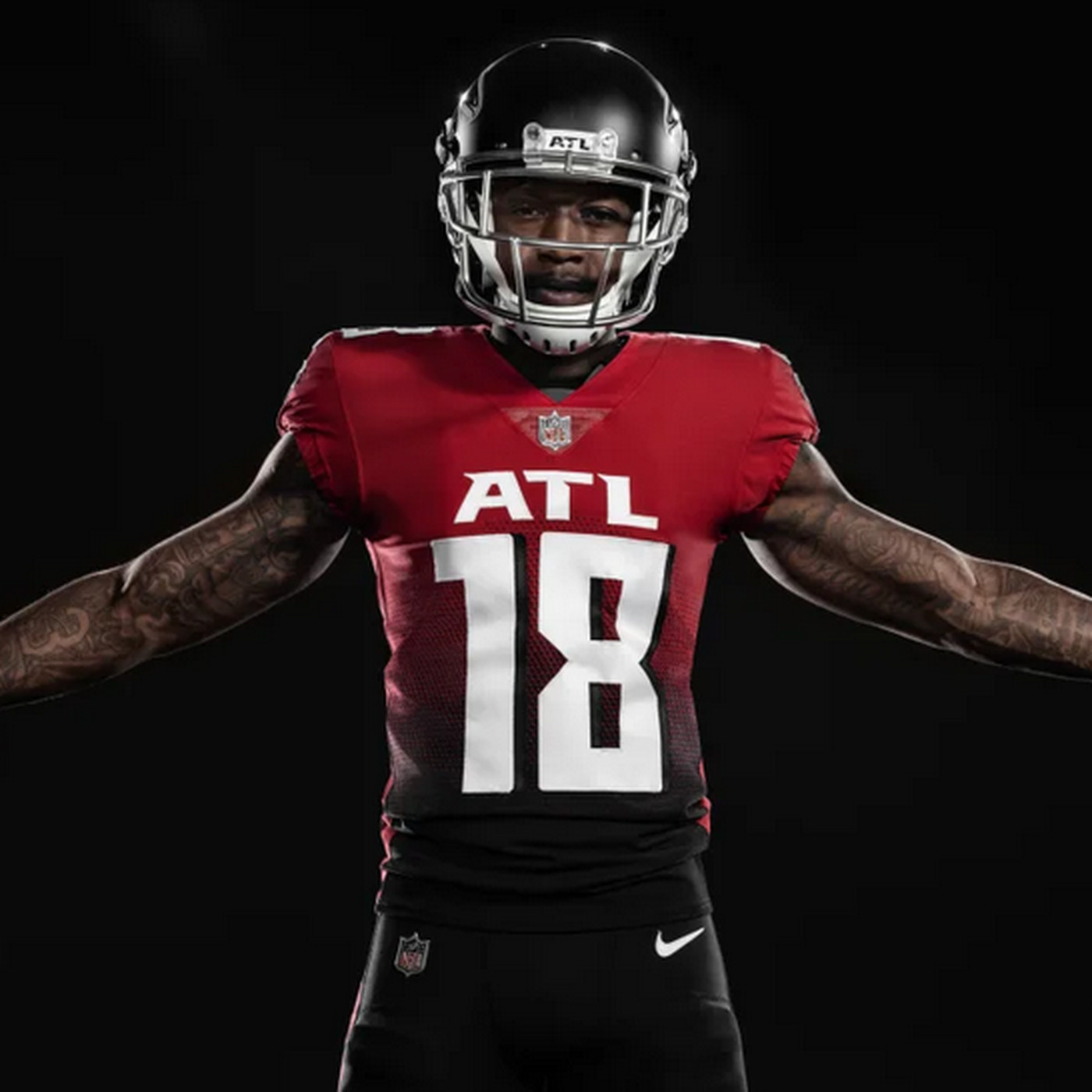 falcons red jersey