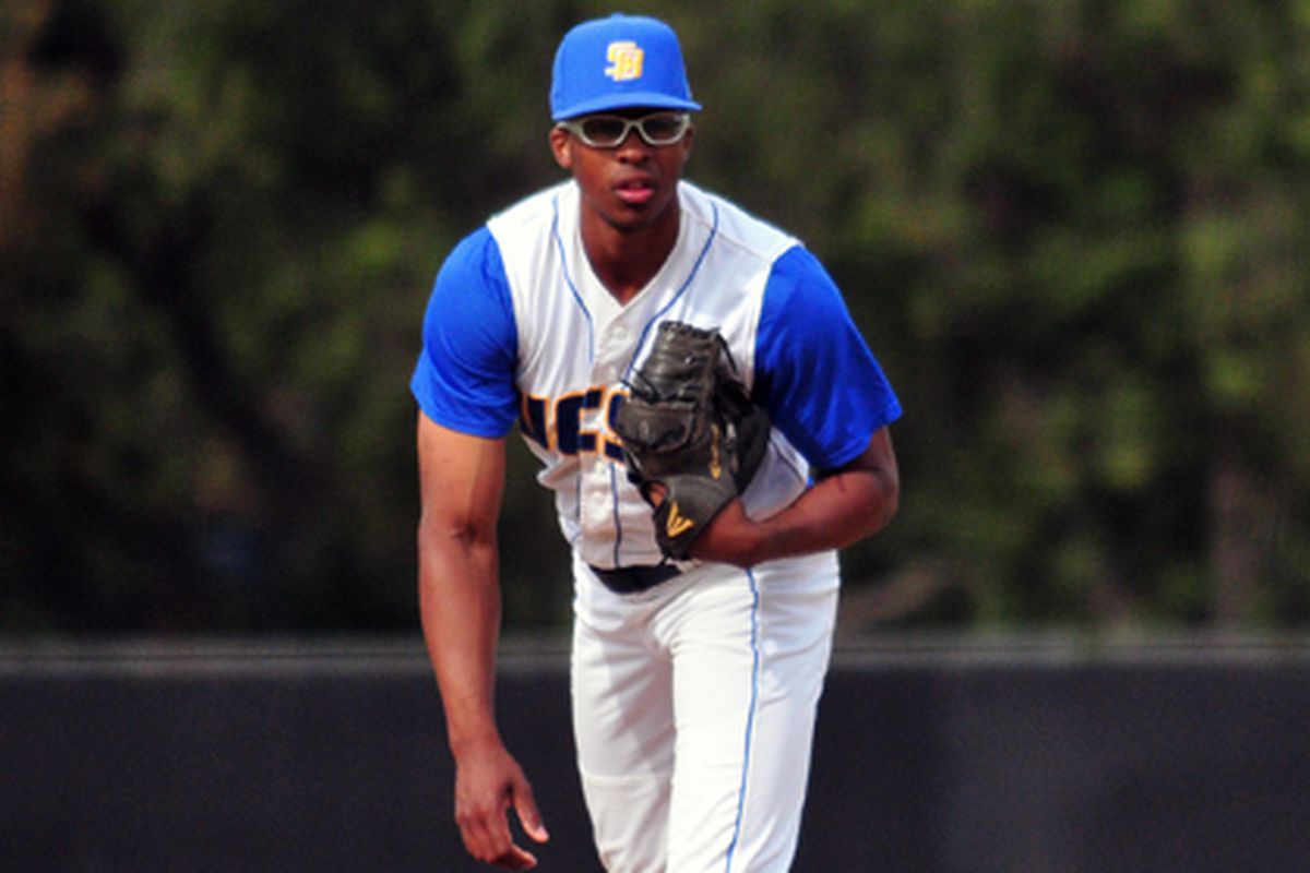 UCSB Right-hander Dillon Tate has generated a ton of helium so far this spring